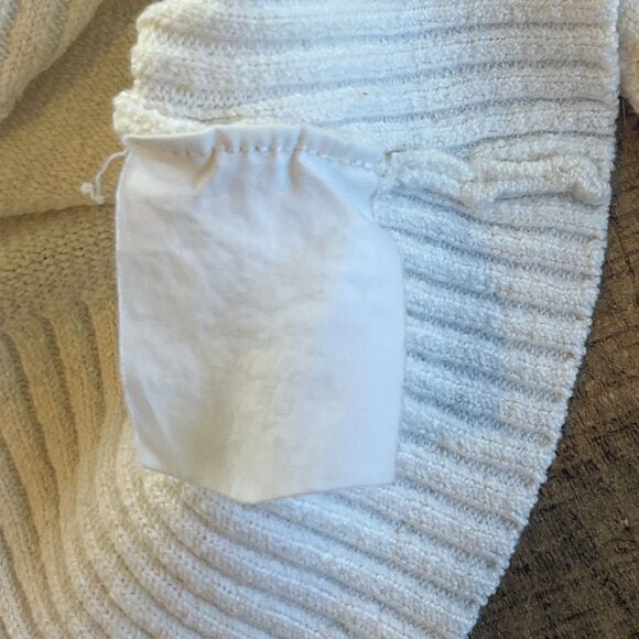 Bebe Sport Vintage Y2k Full Zip Mock Neck Sweater Pockets Spell Out Sleeve - Picture 9 of 9